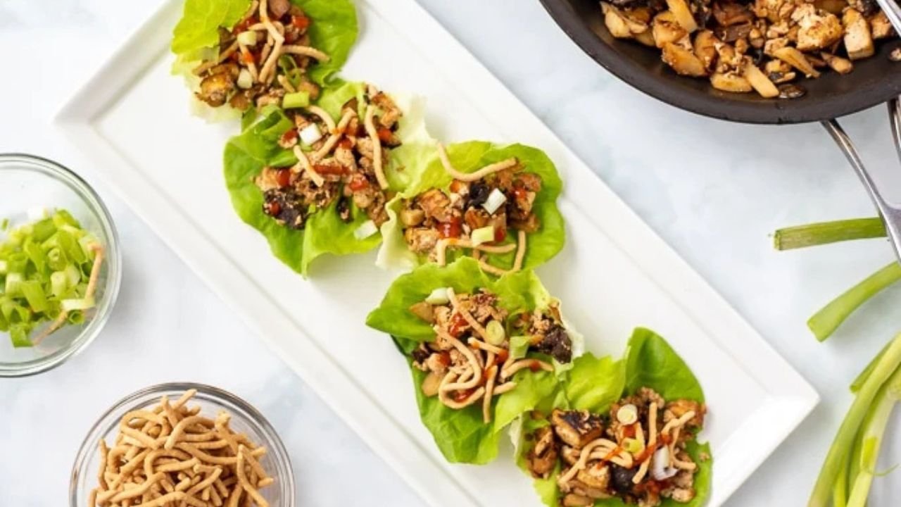Firecracker Vegan Lettuce Wraps